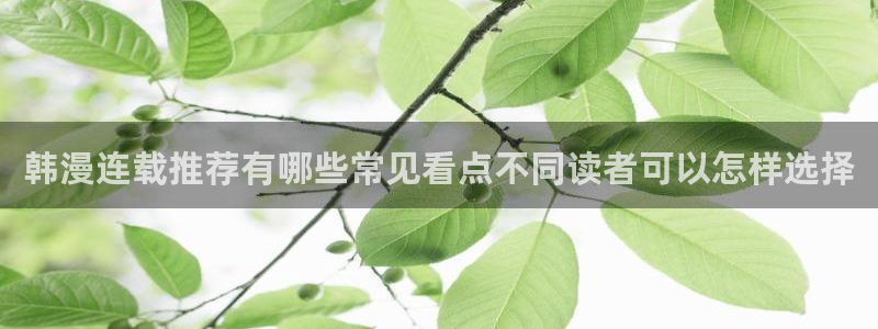 羞羞漫画漫画资源导航：韩漫连载推荐有哪些常见看点不同读者可以怎样选择